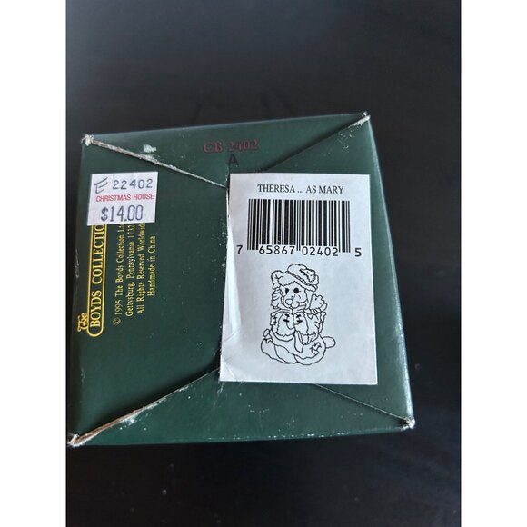 Boyds Bears & Friends Figurines Set X 2: Abigail & Head Bean Houncil Collectible - Picture 14 of 16